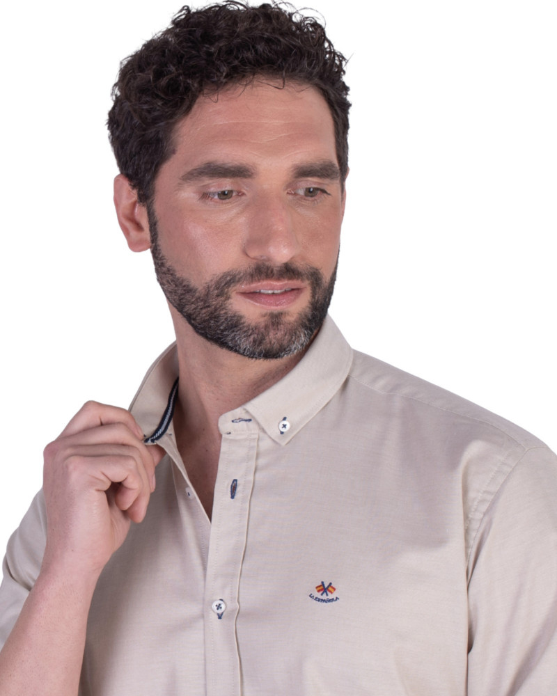 copy of Camisa Oxford semientallada hombre