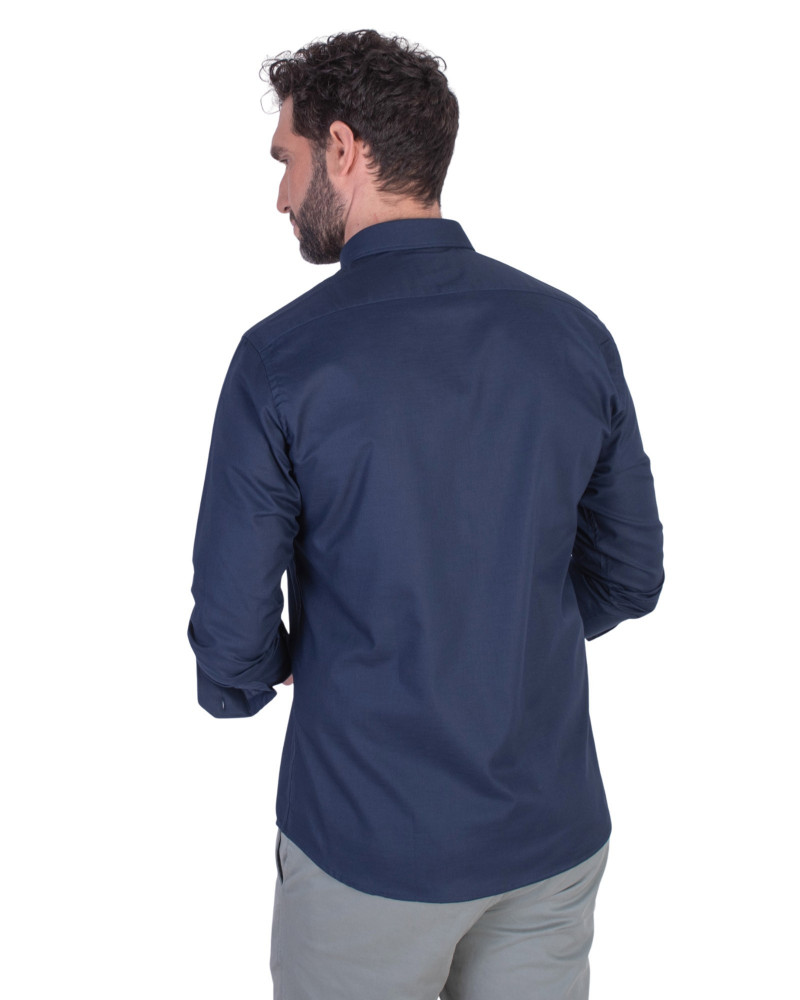 Camisa semientallada tejido oxford | La Española