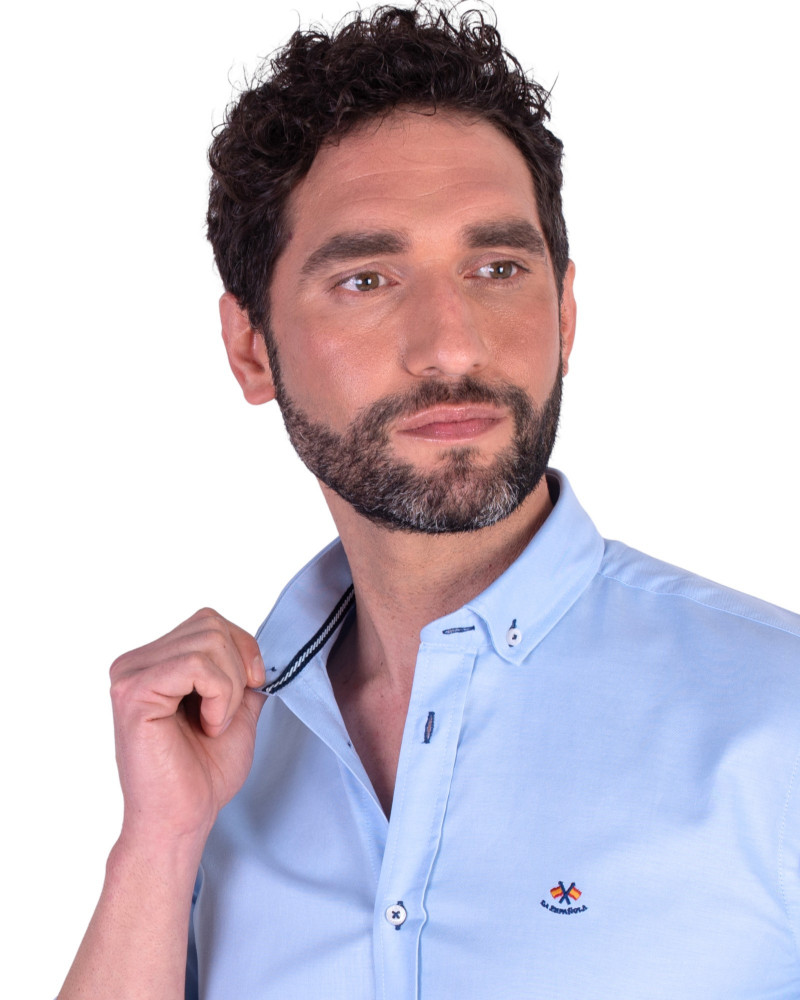 copy of copy of Camisa Oxford semientallada hombre