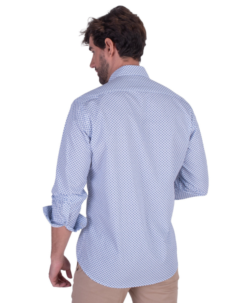 Camisa algodón con estampado para hombre | La Española