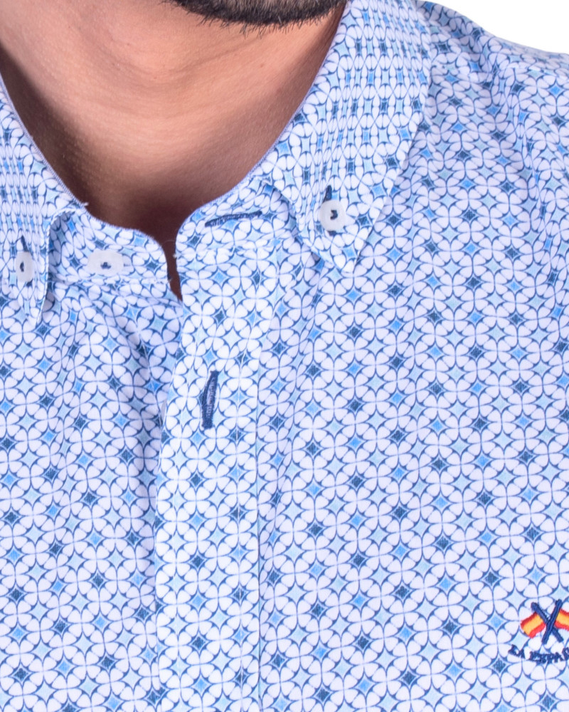 CAMISA PATRON SEMIENTALLADO