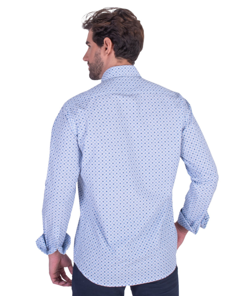 CAMISA PATRON SEMIENTALLADO