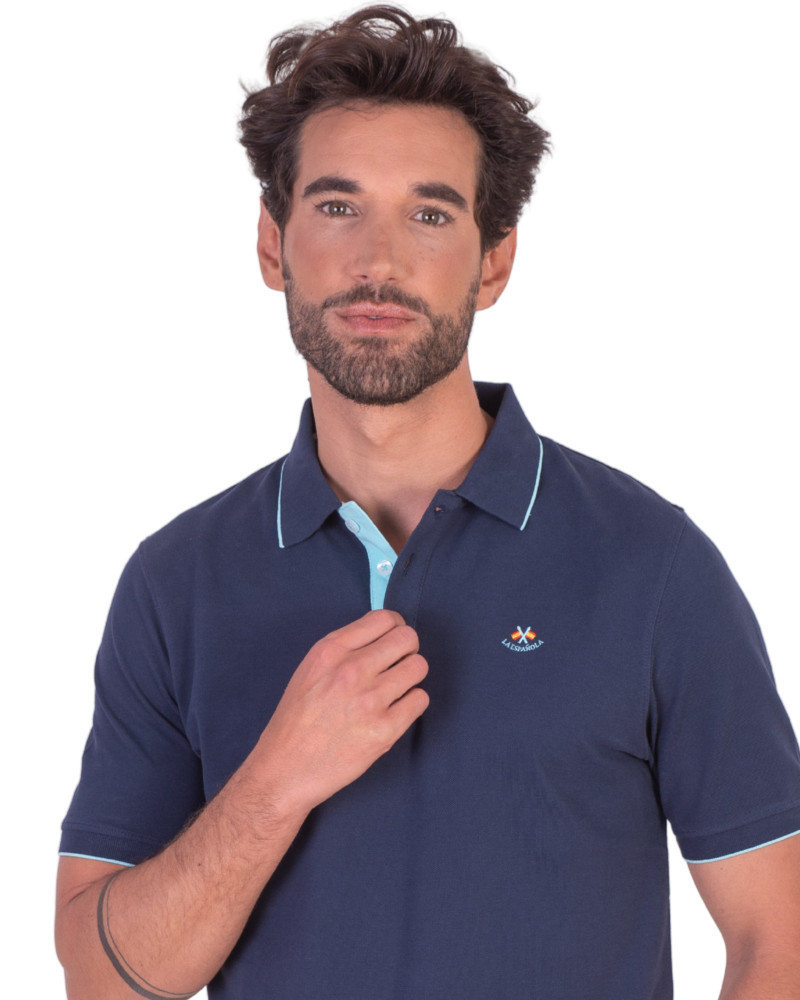 Polo algodón manga corta para hombre | La Española