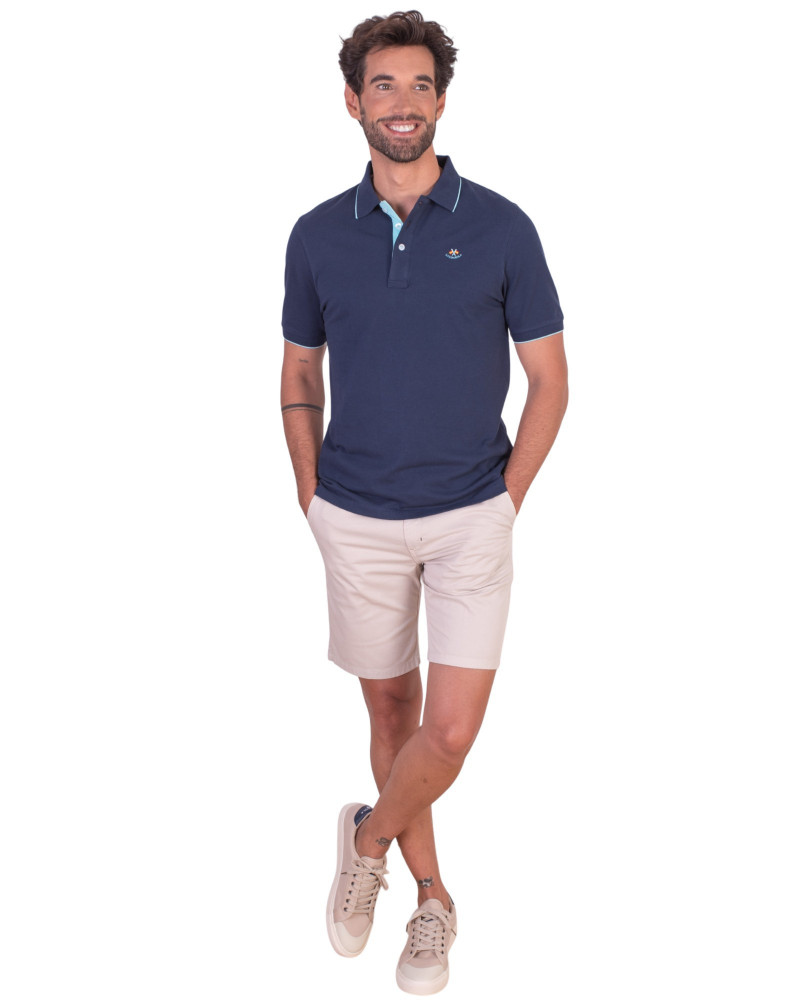 Polo algodón manga corta para hombre | La Española