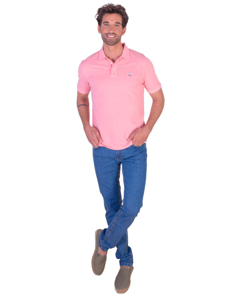 Polo algodón manga corta para hombre | La Española