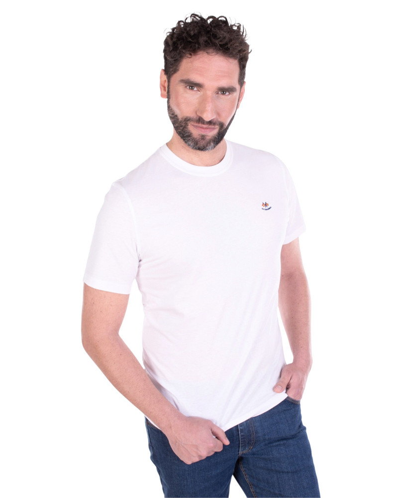 Camiseta manga corta blanca