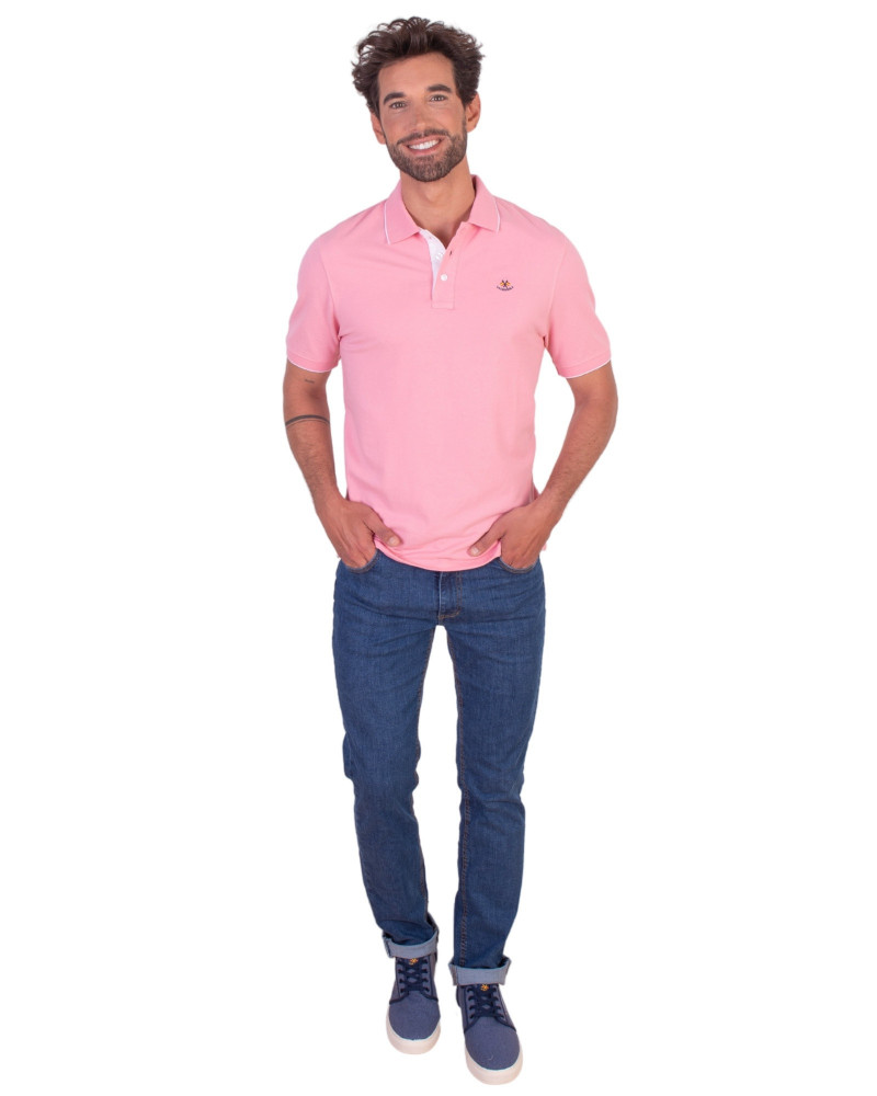 Polo algodón manga corta para hombre | La Española