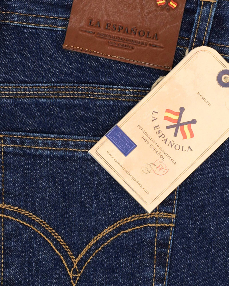 Pantalón 5 bolsillos color piedra