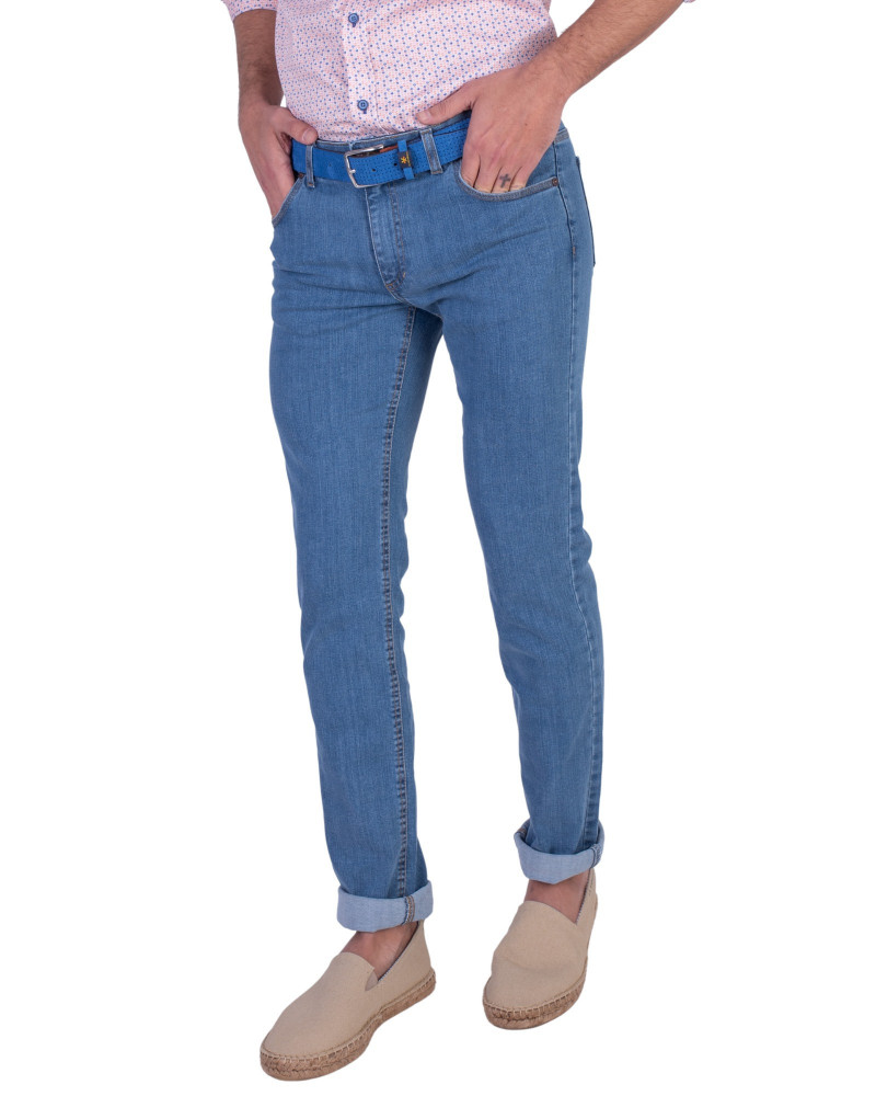 Pantalón 5 bolsillos color break para hombre | La Española