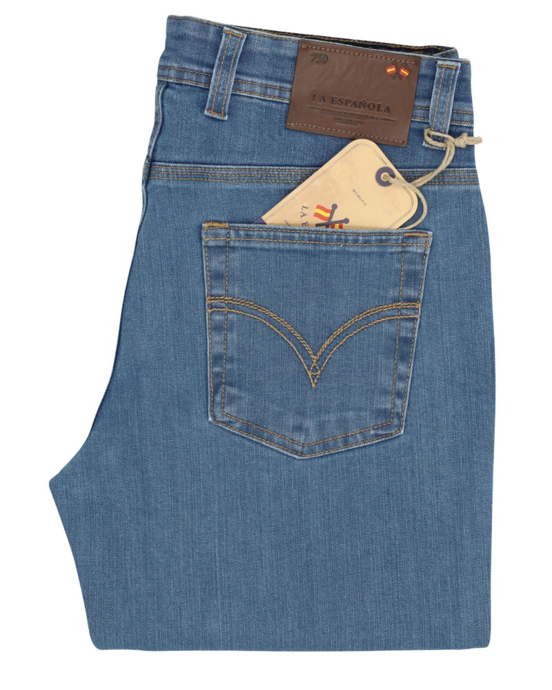 Pantalón 5 bolsillos color break para hombre | La Española