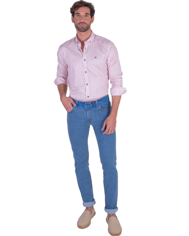 Pantalón 5 bolsillos color break para hombre | La Española