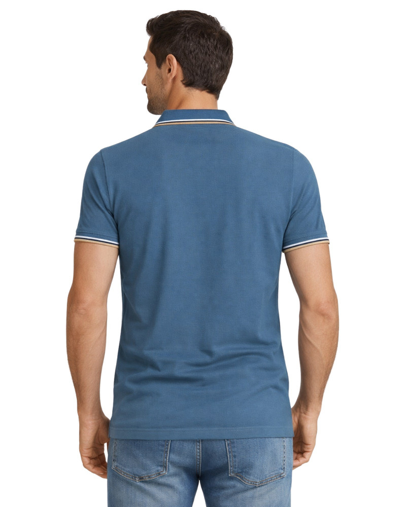 copy of copy of copy of copy of copy of POLO MANGA CORTA ALGODON LISO GRANITO CUELLO UVE