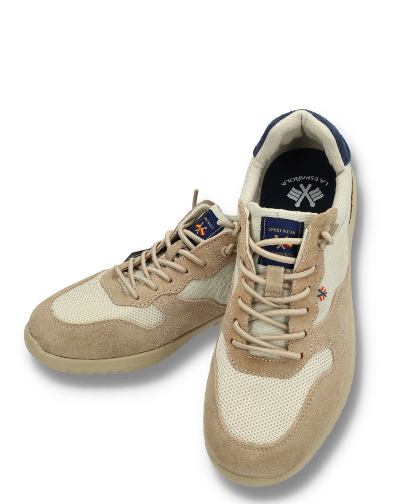 copy of copy of Zapatilla piel cordones y suela goma - Modelo Zaragoza