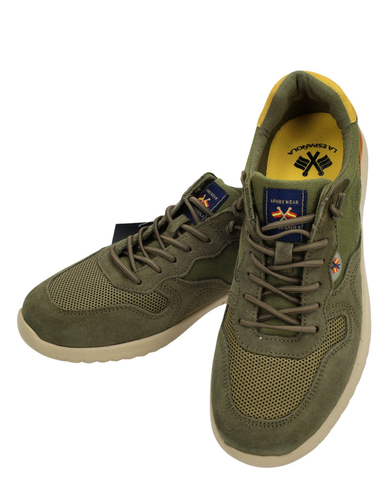 copy of copy of copy of Zapatilla piel cordones y suela goma - Modelo Zaragoza