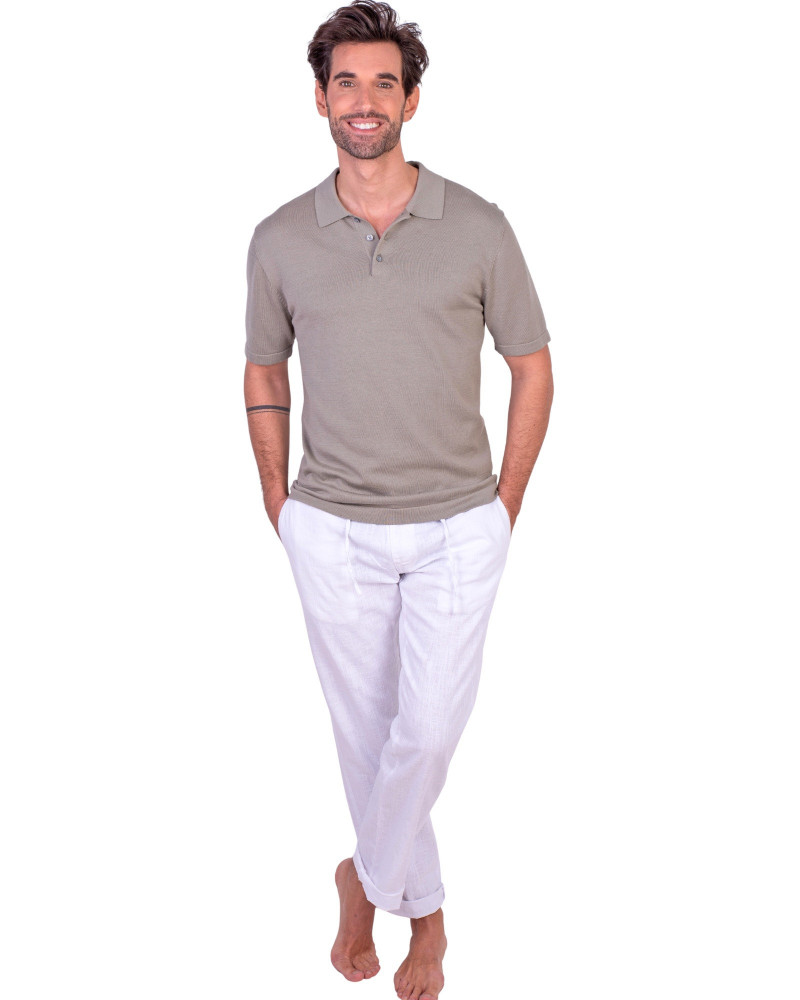 copy of copy of copy of copy of copy of copy of POLO MANGA CORTA ALGODON LISO GRANITO CUELLO UVE