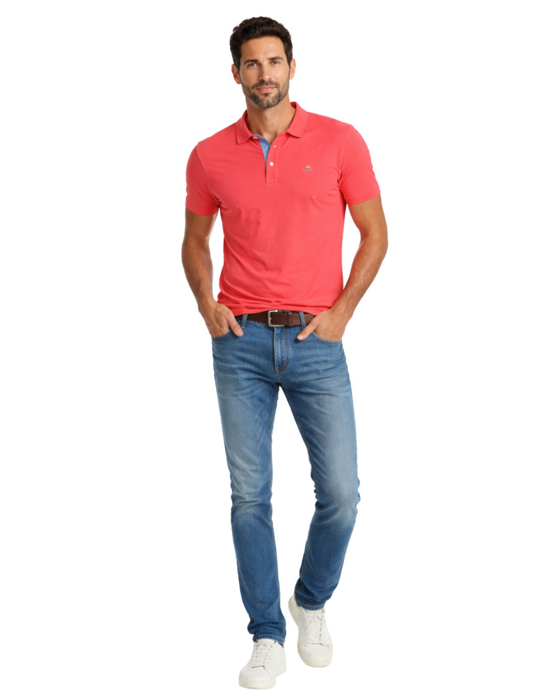 copy of copy of copy of copy of copy of copy of copy of POLO MANGA CORTA ALGODON LISO GRANITO CUELLO UVE