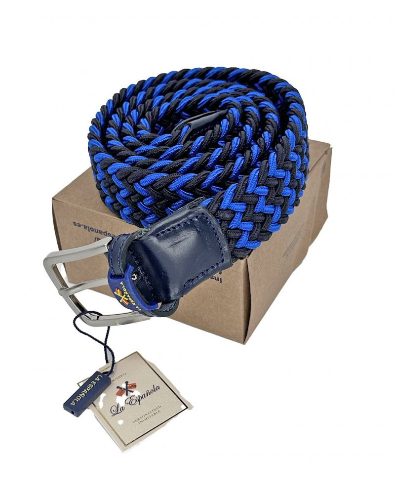 Cinturón trenzado multicolor - Serie 10686 | Complementos La Española