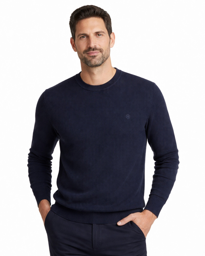 Polo manga corta algodón liso granito y cuello en V | La Española