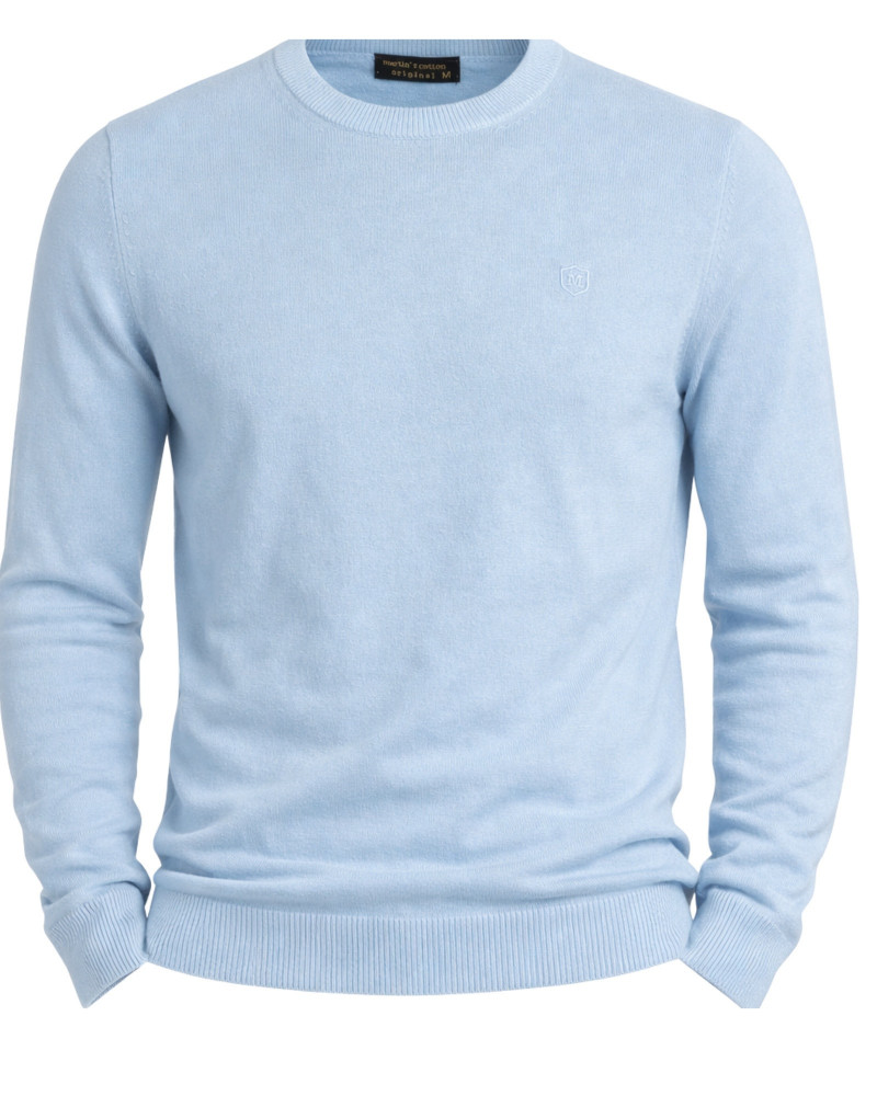 Polo manga corta algodón liso granito y cuello en V | La Española