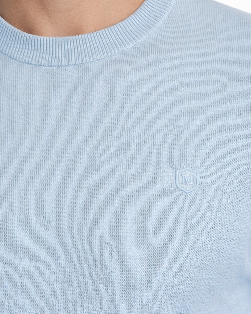 Polo manga corta algodón liso granito y cuello en V | La Española