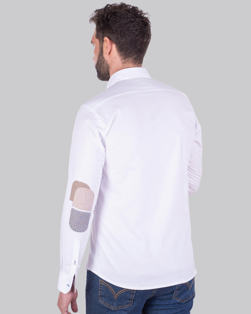 Camisa algodón con triple codera hombre | La Española