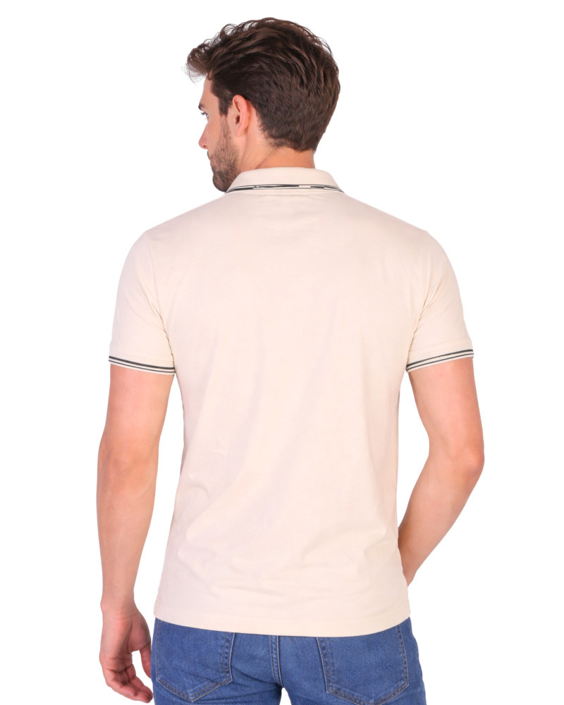 copy of copy of copy of copy of copy of POLO MANGA CORTA ALGODON LISO GRANITO CUELLO UVE