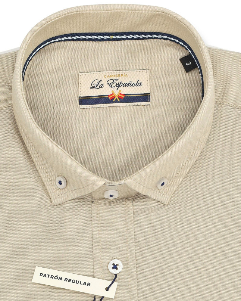 copy of copy of copy of copy of Camisa oxford rosa con bolsillos