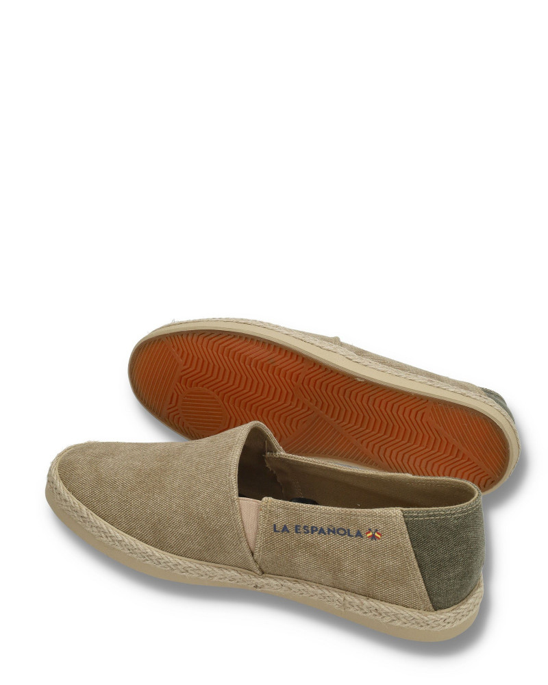 Zapatilla piel cordones y suela goma | La Española