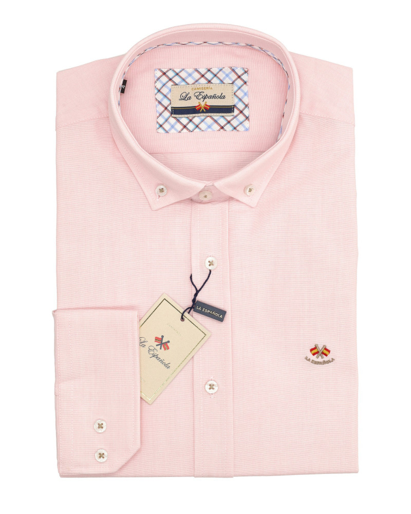 copy of copy of Camisa Oxford semientallada hombre