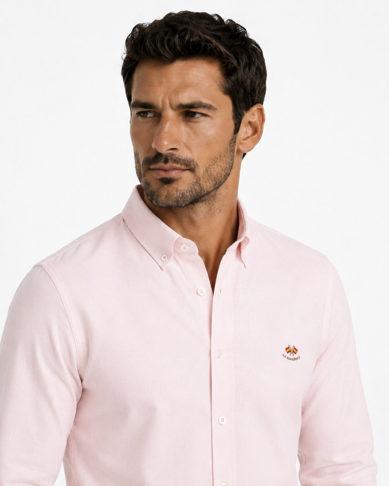 copy of copy of Camisa Oxford semientallada hombre
