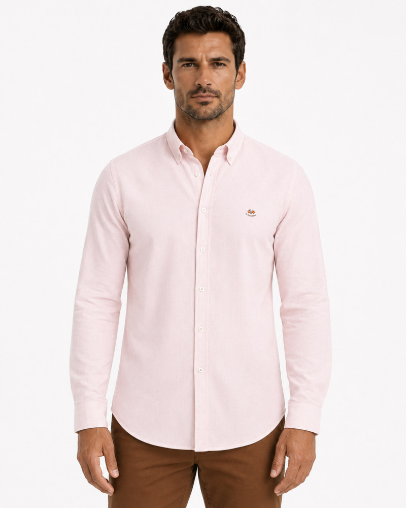 copy of copy of Camisa Oxford semientallada hombre