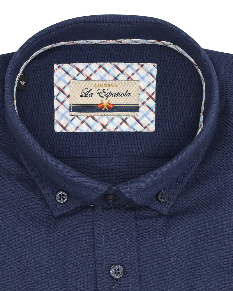 copy of copy of Camisa Oxford semientallada hombre