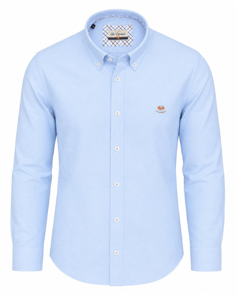 copy of copy of Camisa Oxford semientallada hombre