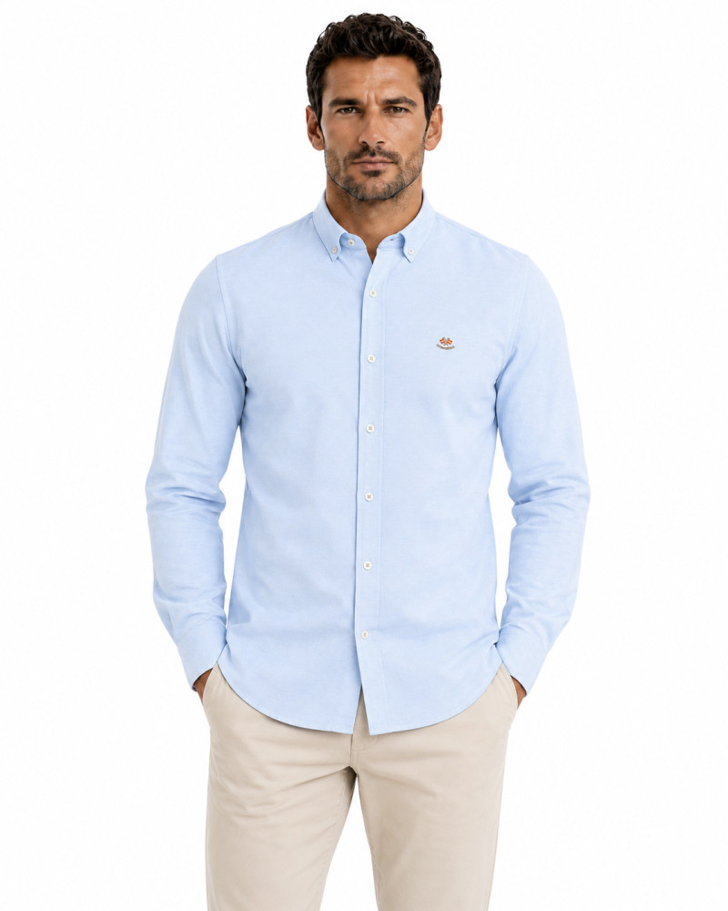 copy of copy of Camisa Oxford semientallada hombre