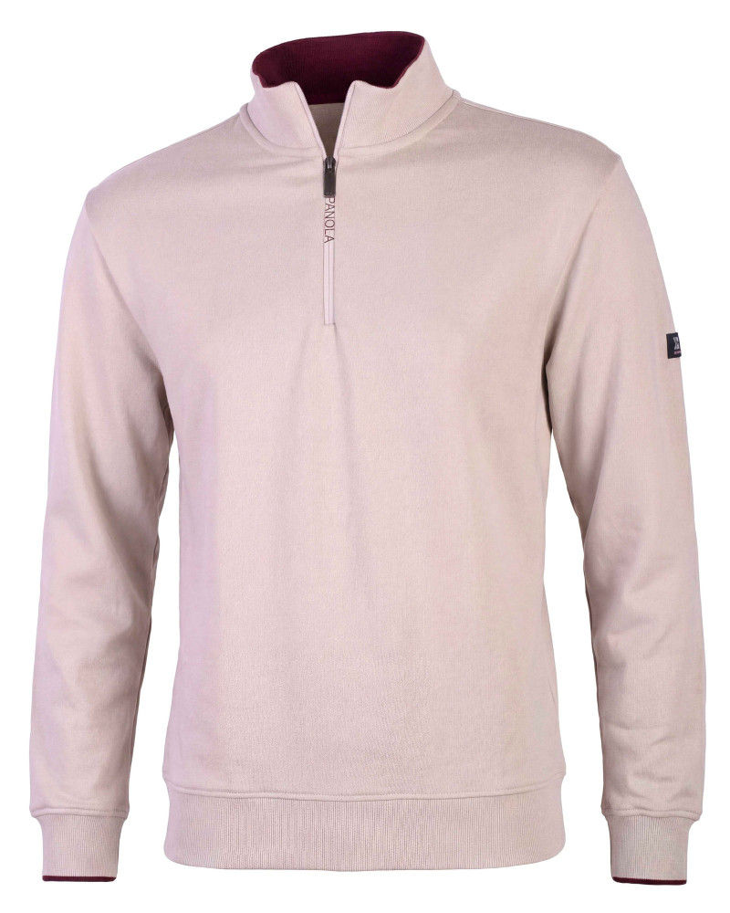 Polo algodón básico con bandera en cuello para hombre | La Española