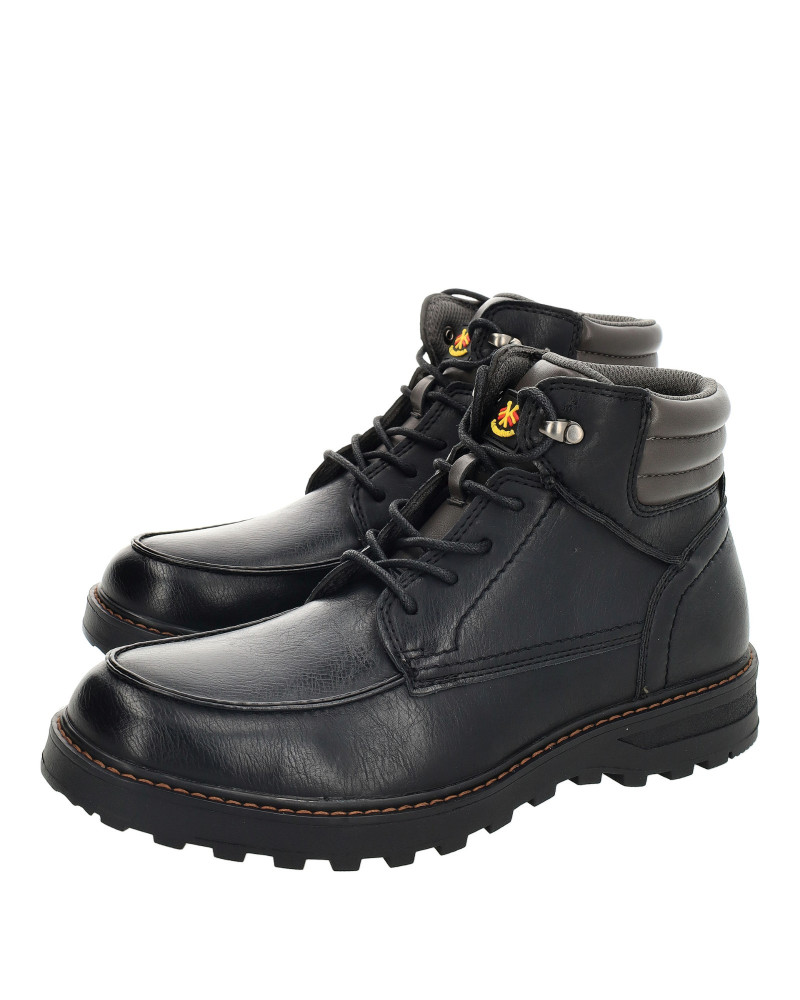Zapato náutico piel con cordón y suela goma | La Española
