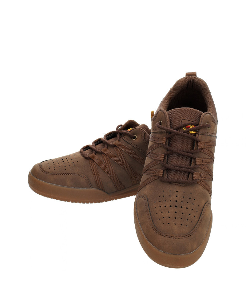 Zapato náutico piel con cordón y suela goma | La Española