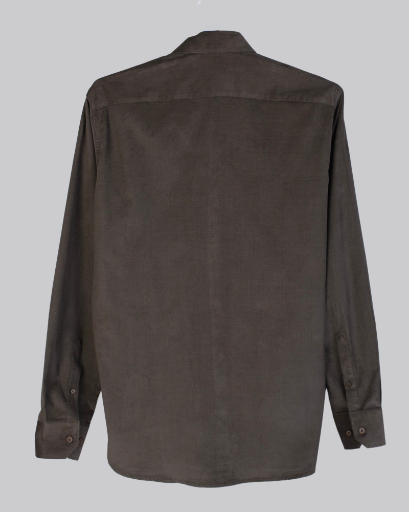 Camisa algodón micropana y cuello boton hombre | La Española