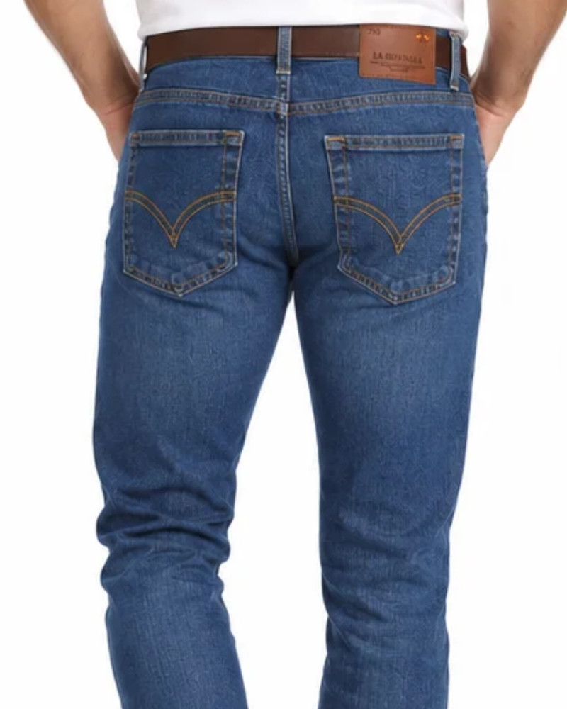 Pantalón 5 bolsillos color break para hombre | La Española