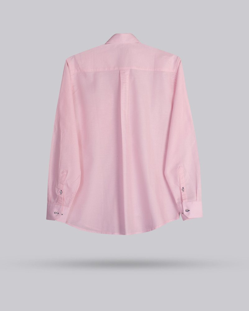 Camisa tejido oxford con bolsillo y logo bordado | La Española