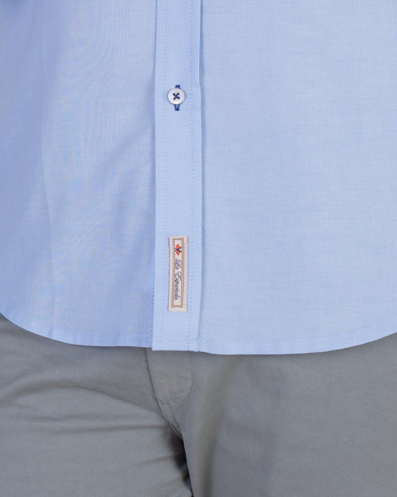 Camisa tejido oxford con bolsillo | La Española