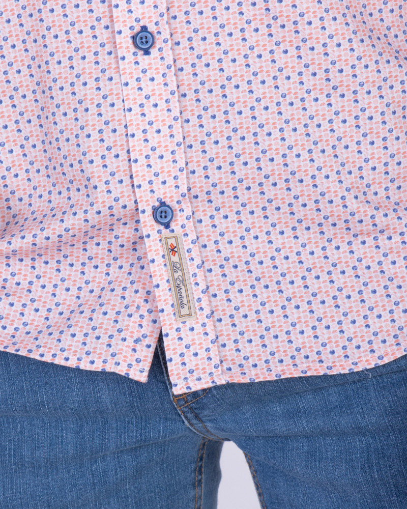 Camisa algodón estampada para hombre | La Española