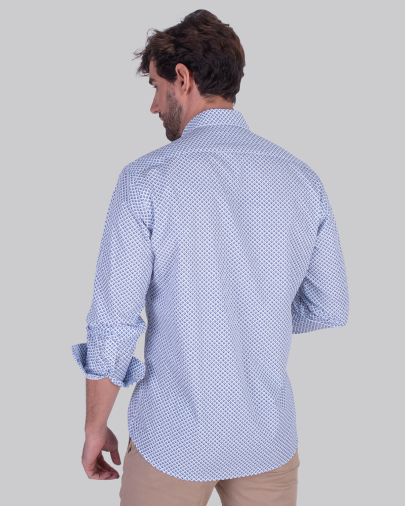 Camisa algodón con estampado para hombre | La Española