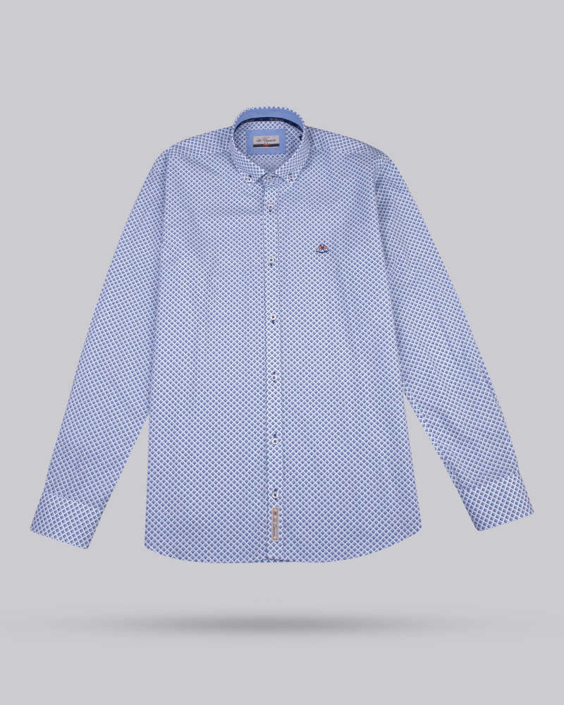 Camisa algodón con estampado para hombre | La Española