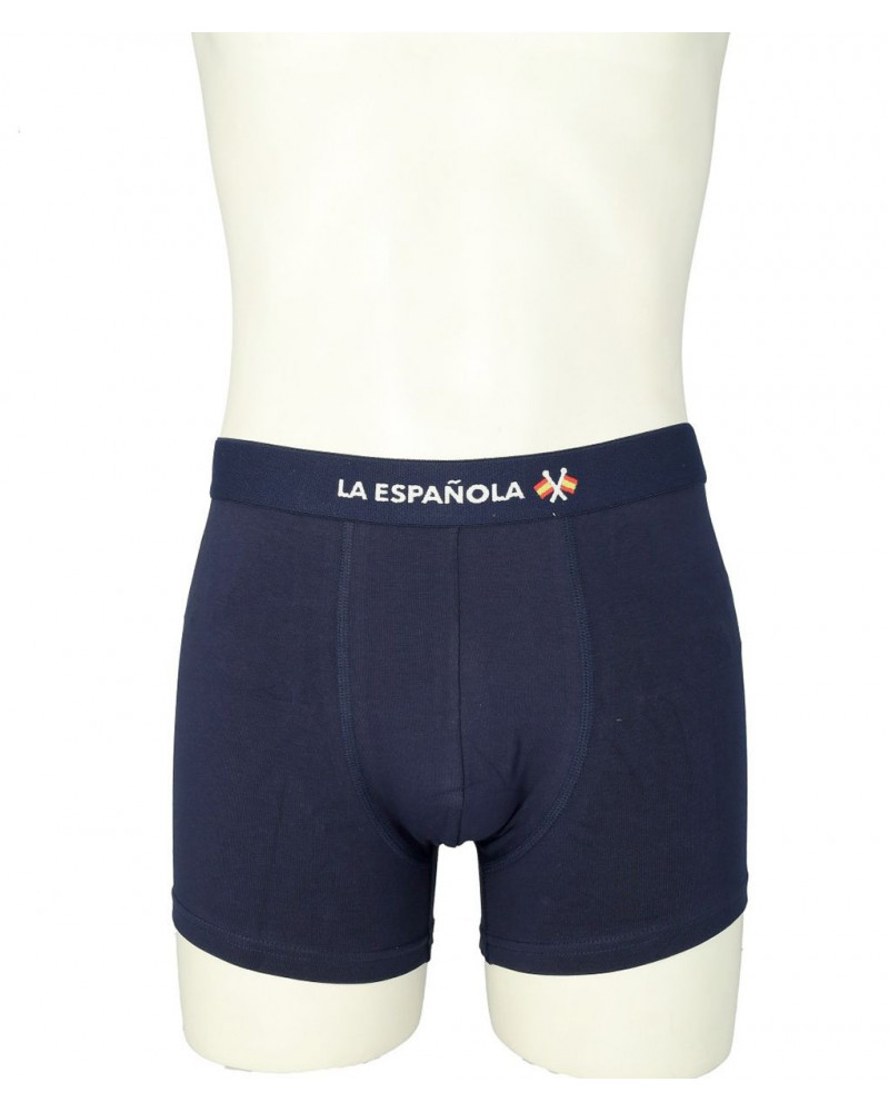 Serie 19020 Pack de 2 Boxer lisos para hombre